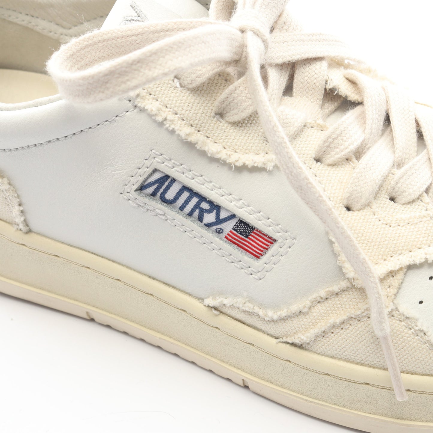 MEDALIST メダリスト ローカットスニーカー レザー キャンバス ホワイト オートリー