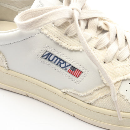 MEDALIST メダリスト ローカットスニーカー レザー キャンバス ホワイト オートリー