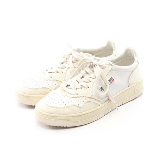 MEDALIST メダリスト ローカットスニーカー レザー キャンバス ホワイト オートリー