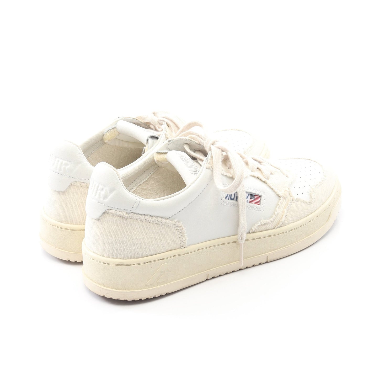 MEDALIST メダリスト ローカットスニーカー レザー キャンバス ホワイト オートリー