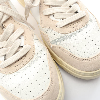 MEDALIST メダリスト ローカットスニーカー レザー スエード ホワイト ベージュ オートリー