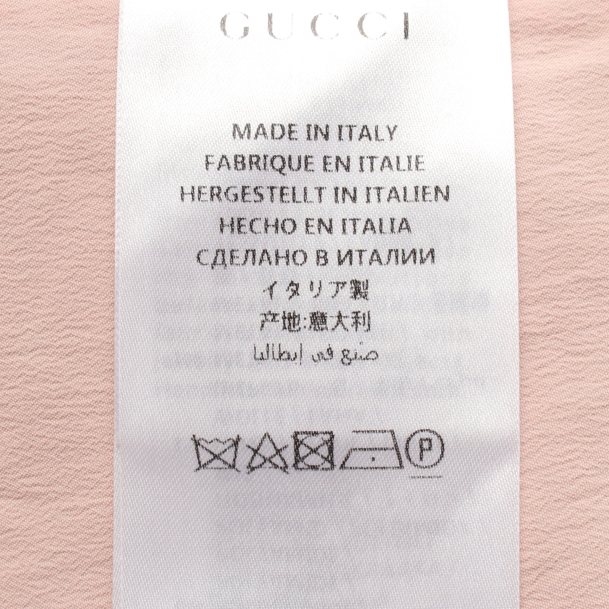 キャットヘッド ツイード ワンピース 七分袖 コットン レーヨン レッド ネイビー グッチ ワンピース GUCCI