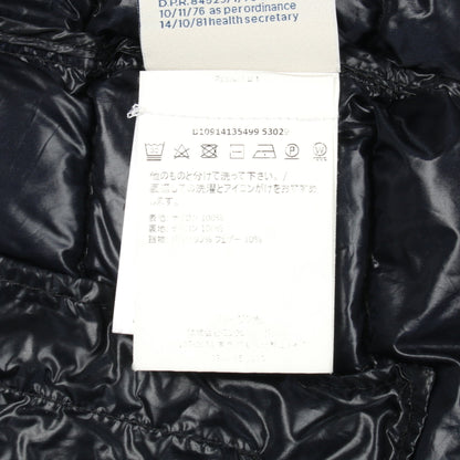 ACORUS ダウンジャケット ナイロン ネイビー モンクレール