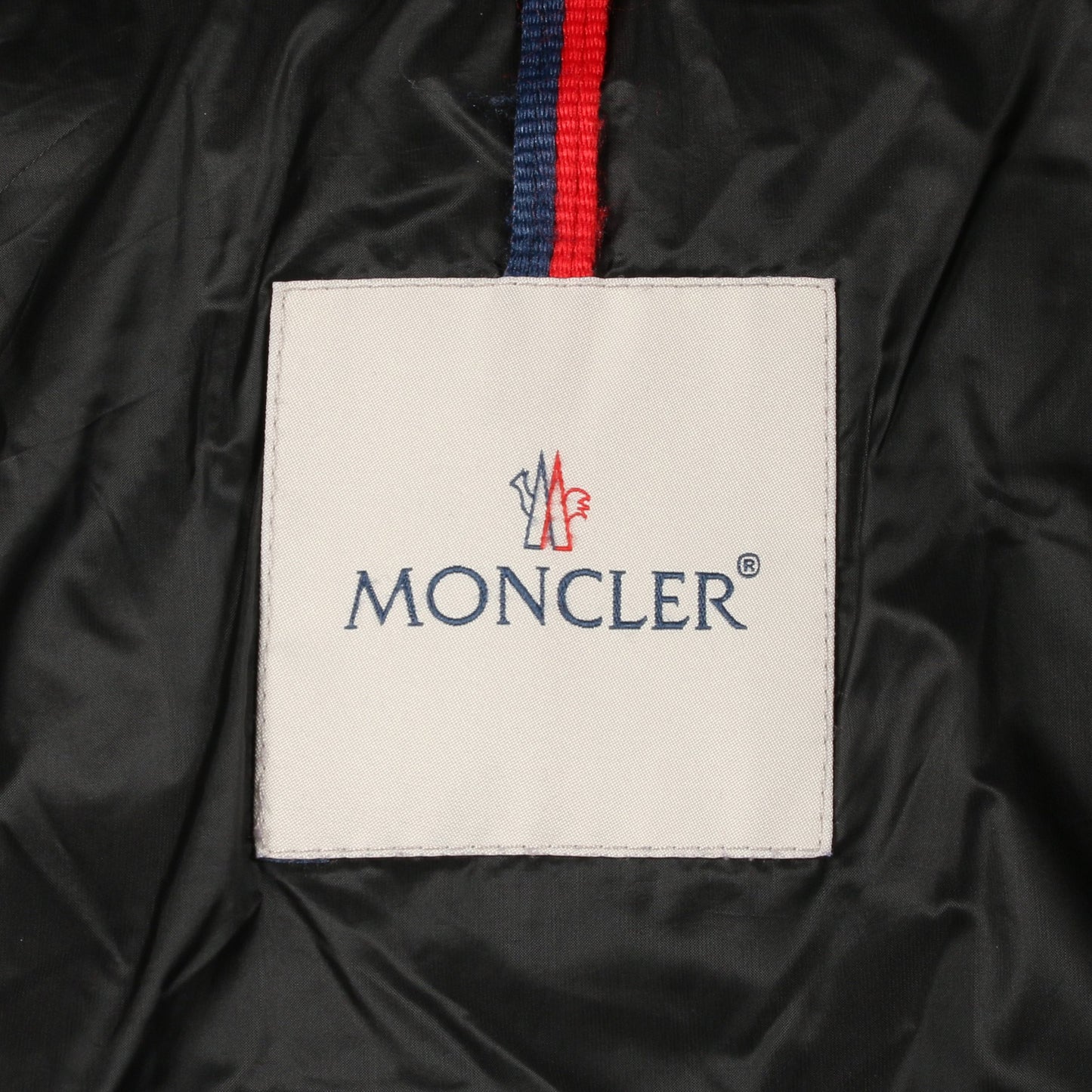 HERMINE ダウンコート ナイロン ブラック モンクレール アウター MONCLER