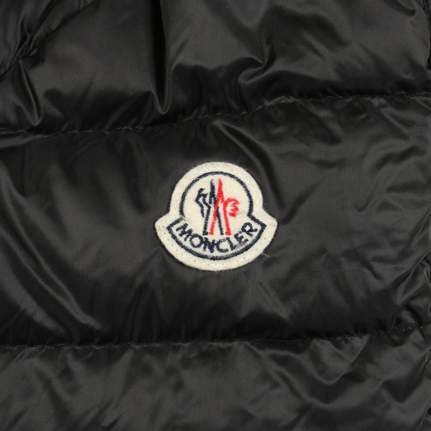 HERMINE ダウンコート ナイロン ブラック モンクレール アウター MONCLER