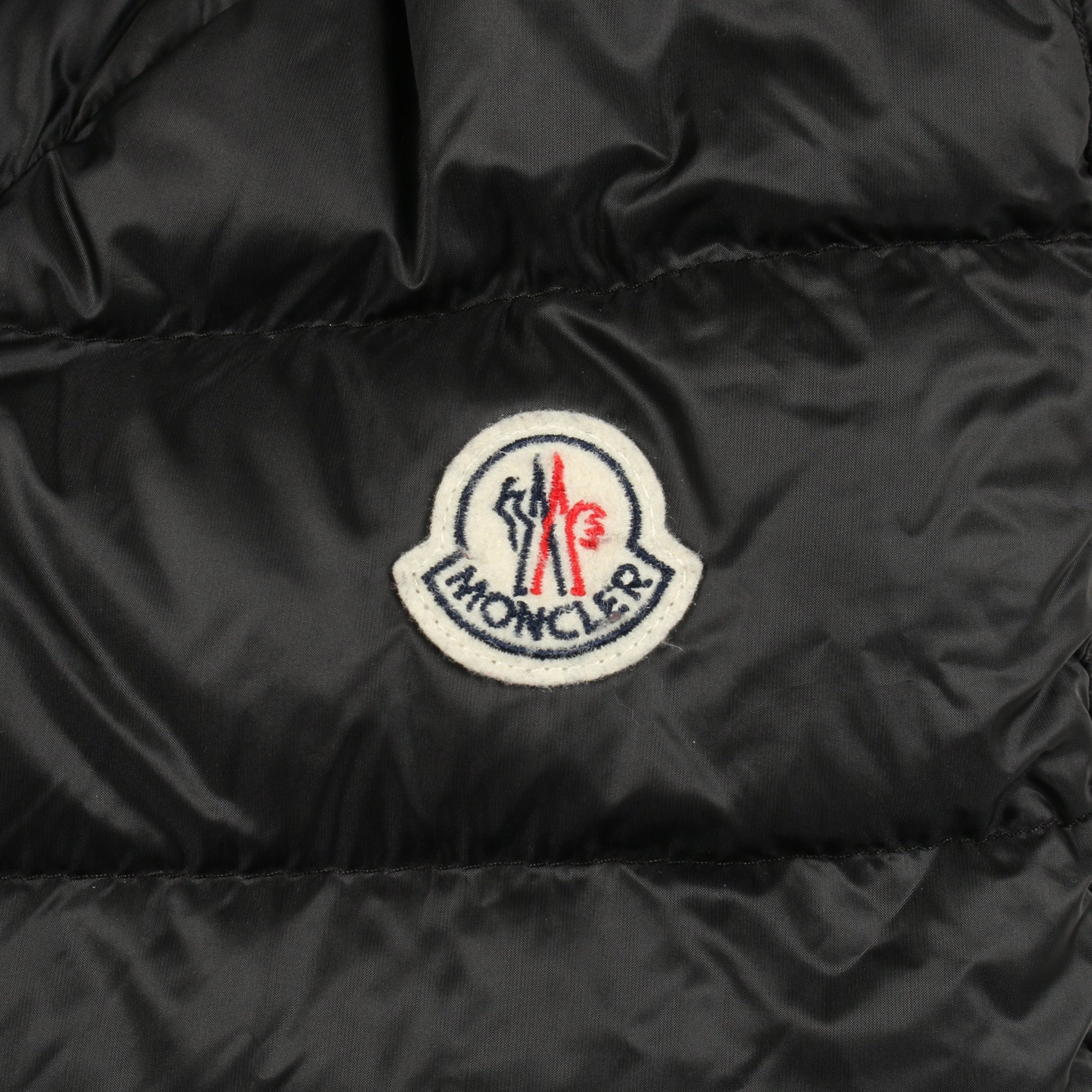 HERMINE ダウンコート ナイロン ブラック モンクレール アウター MONCLER