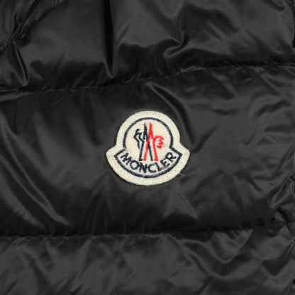 HERMINE ダウンコート ナイロン ブラック モンクレール アウター MONCLER