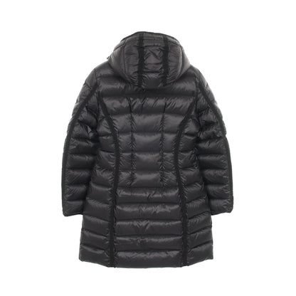 HERMINE ダウンコート ナイロン ブラック モンクレール アウター MONCLER