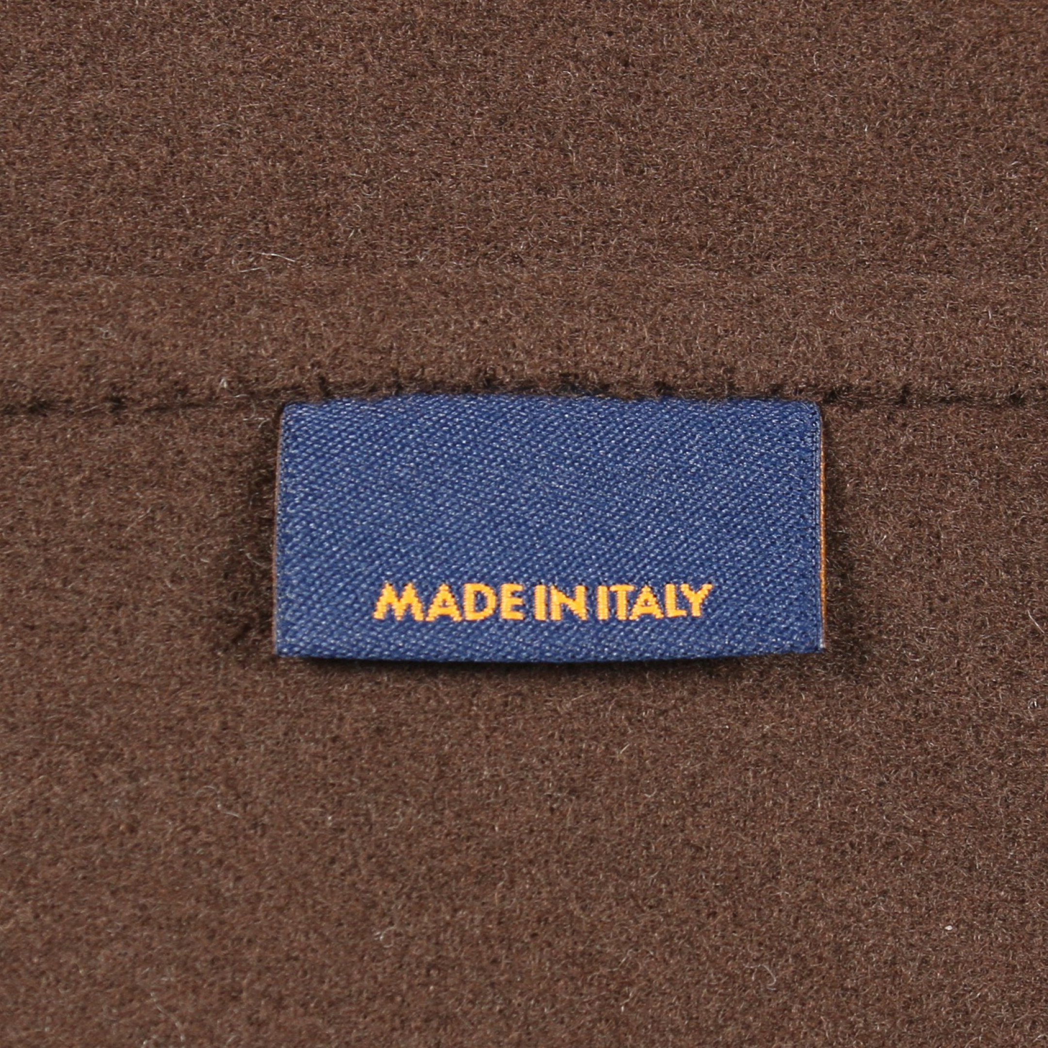 LOUIS VUITTON × NIGO モノグラム コート ウール ブラウン ダーク