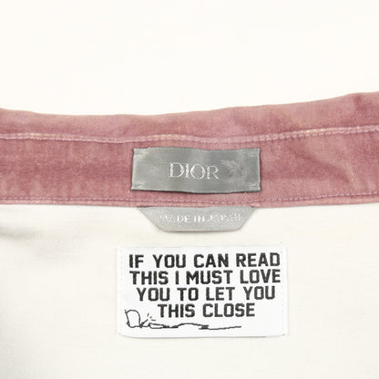 DIOR × TRAVIS SCOTT CACTUS JACK オーバーシャツ ジャケット コットン パープル ディオール アウター DIOR