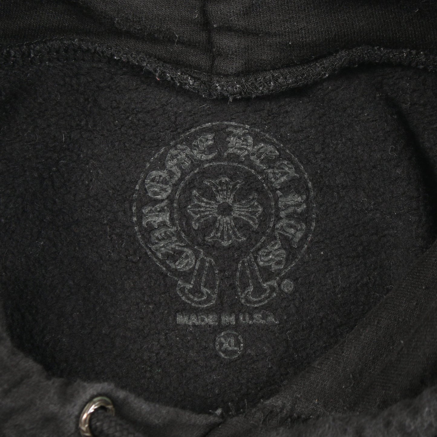 ホースシュー CHプラス アームロゴ プルオーバーパーカー コットン ブラック ピンク クロムハーツ トップス Chrome Hearts