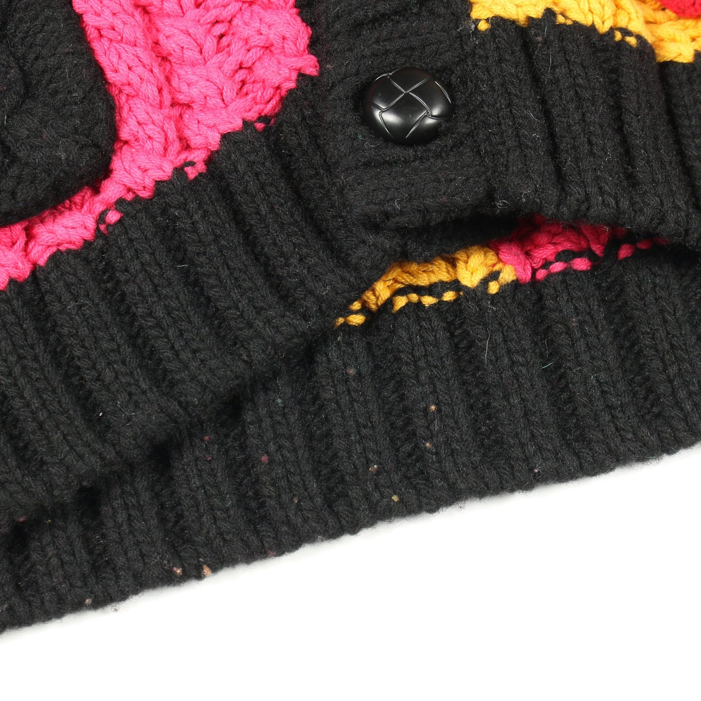 Patchwork Cable Knit Cardigan カーディガン コットン ブラック マルチカラー シュプリーム トップス Supreme