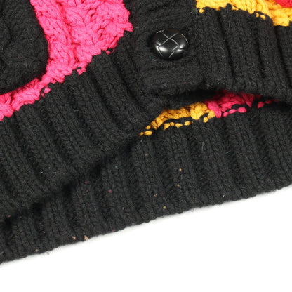 Patchwork Cable Knit Cardigan カーディガン コットン ブラック マルチカラー シュプリーム トップス Supreme