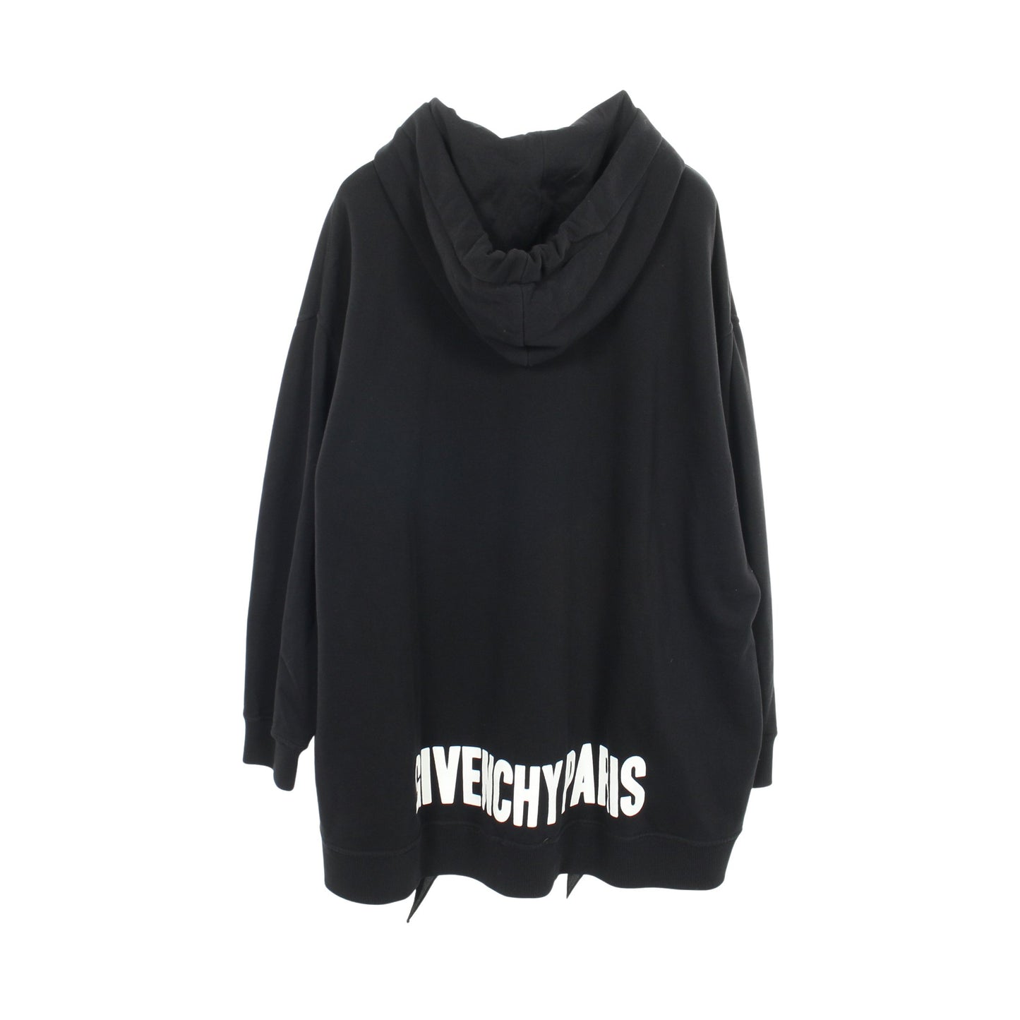 プルオーバーパーカー バックロゴ コットン ブラック ジバンシィ トップス GIVENCHY