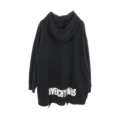プルオーバーパーカー バックロゴ コットン ブラック ジバンシィ トップス GIVENCHY