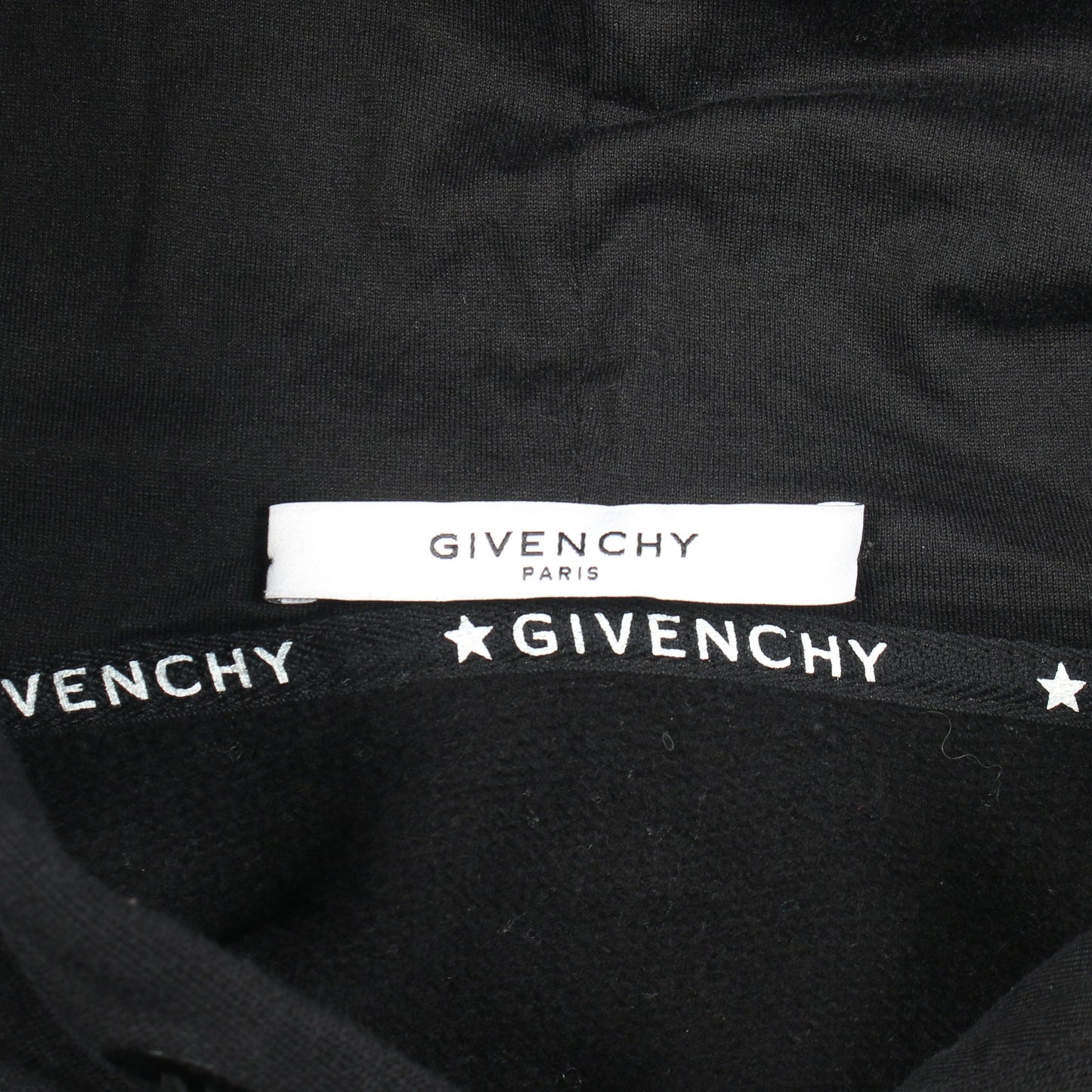 プルオーバーパーカー バックロゴ コットン ブラック ジバンシィ トップス GIVENCHY