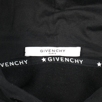 プルオーバーパーカー バックロゴ コットン ブラック ジバンシィ トップス GIVENCHY