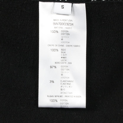 プルオーバーパーカー バックロゴ コットン ブラック ジバンシィ トップス GIVENCHY
