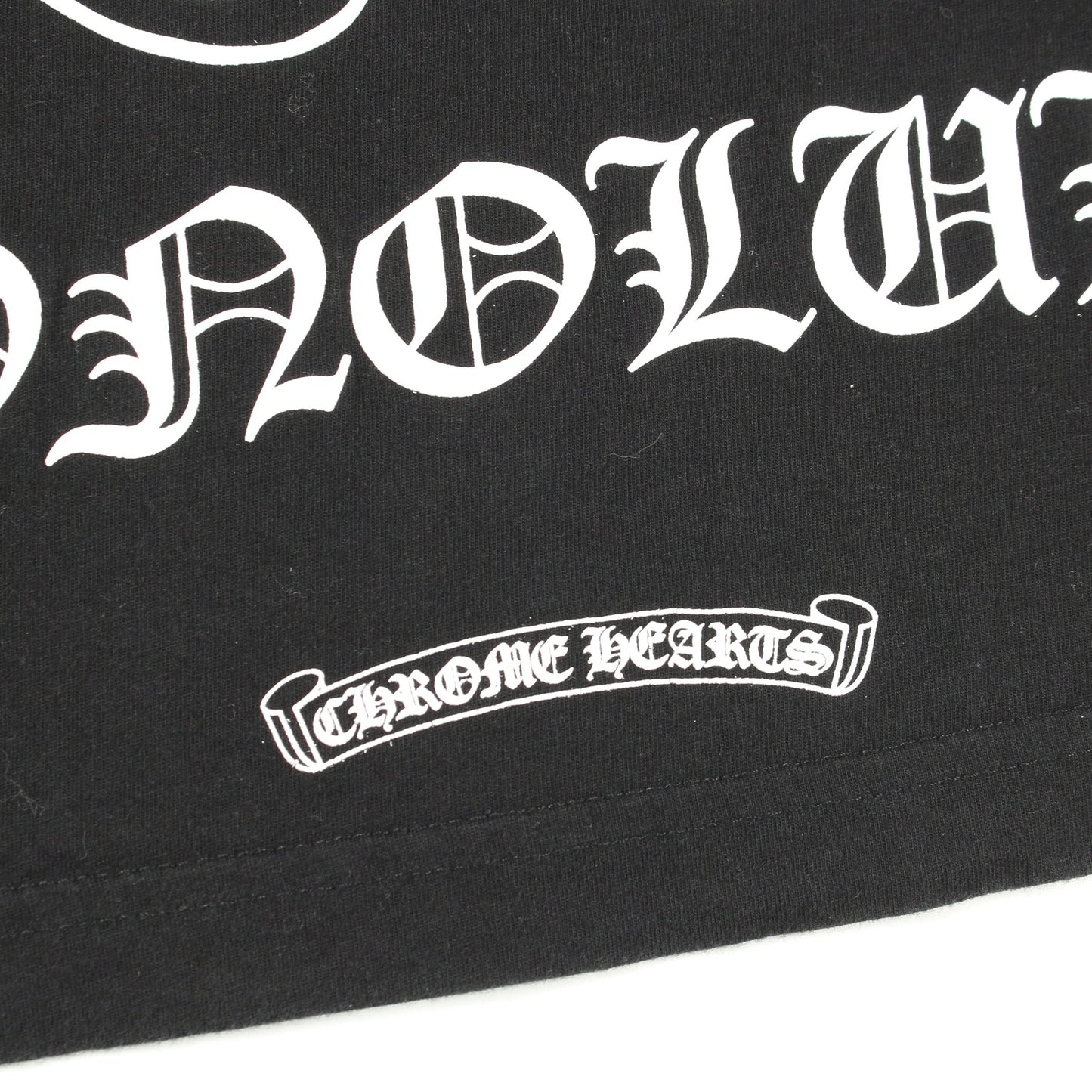 ホースシュー CHプラス プリント 半袖Tシャツ コットン ブラック クロムハーツ トップス Chrome Hearts