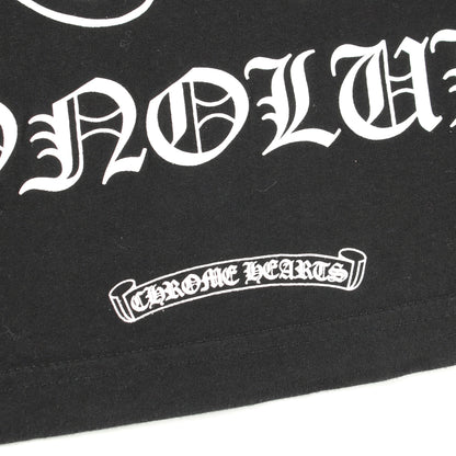 ホースシュー CHプラス プリント 半袖Tシャツ コットン ブラック クロムハーツ トップス Chrome Hearts