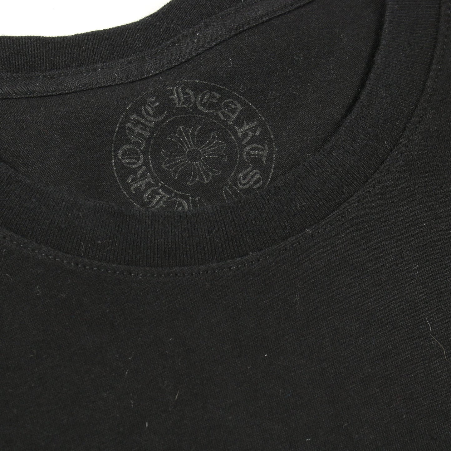 ホースシュー CHプラス プリント 半袖Tシャツ コットン ブラック クロムハーツ トップス Chrome Hearts