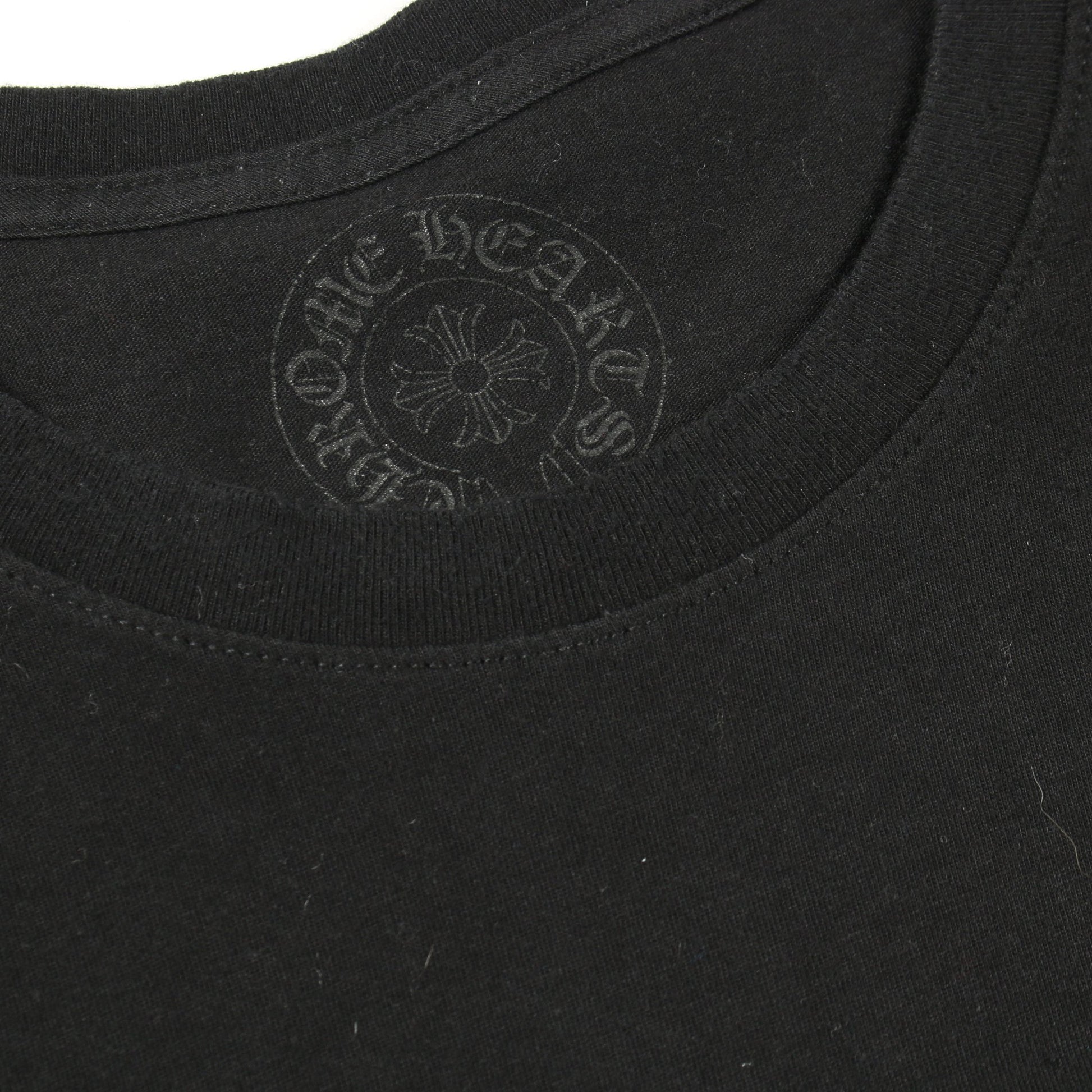 ホースシュー CHプラス プリント 半袖Tシャツ コットン ブラック クロムハーツ トップス Chrome Hearts