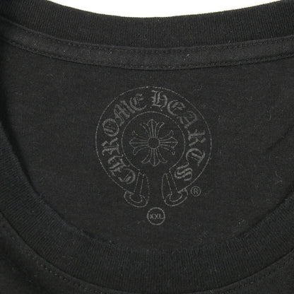 ホースシュー CHプラス プリント 半袖Tシャツ コットン ブラック クロムハーツ トップス Chrome Hearts