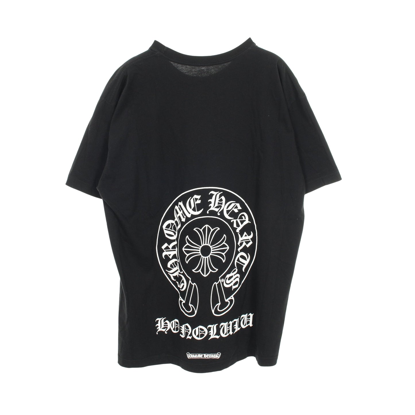 ホースシュー CHプラス プリント 半袖Tシャツ コットン ブラック クロムハーツ トップス Chrome Hearts