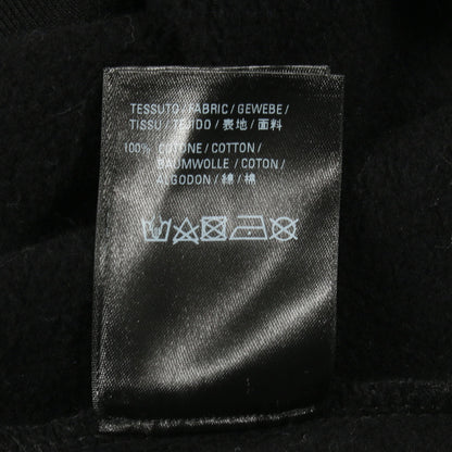 ロゴプリント プルオーバーパーカー コットン ブラック グリーン 裏起毛 バレンシアガ トップス BALENCIAGA