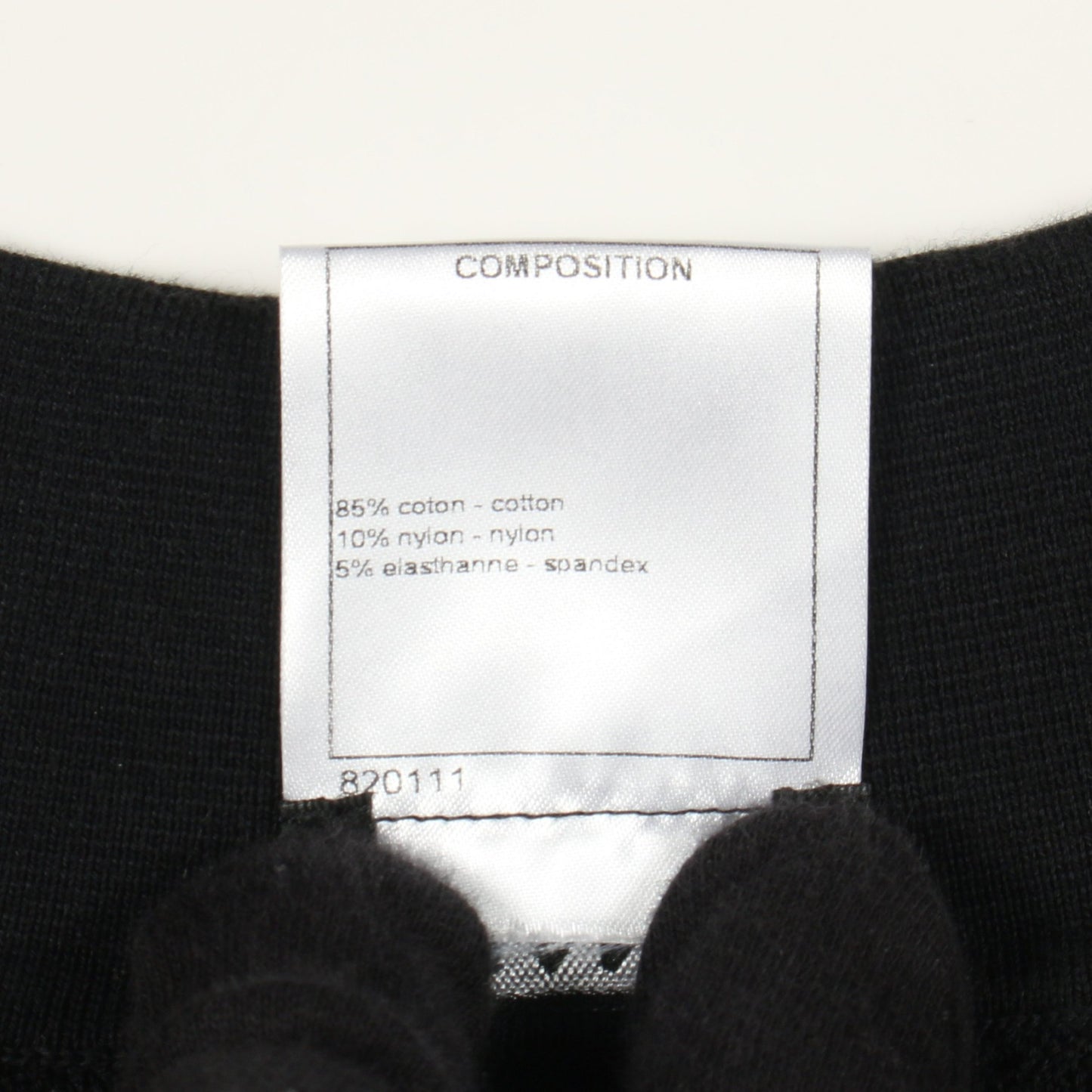 ココマークボタン パール ニットワンピース コットン ナイロン ブラック シャネル ワンピース CHANEL