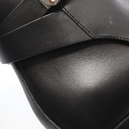 ネオ ショート ブーツ レザー ブラック エルメス シューズ HERMES