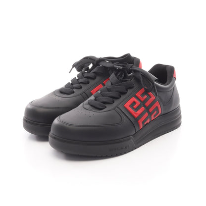 ロゴ スニーカー レザー ブラック レッド ジバンシィ シューズ GIVENCHY