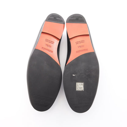 タイム ローファー レザー ブラック エルメス シューズ HERMES