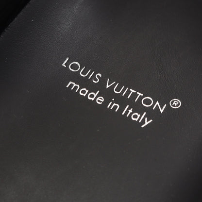 LVチェッカー ライン メリージェーン カジュアルシューズ レザー ブラック ルイヴィトン シューズ LOUIS VUITTON
