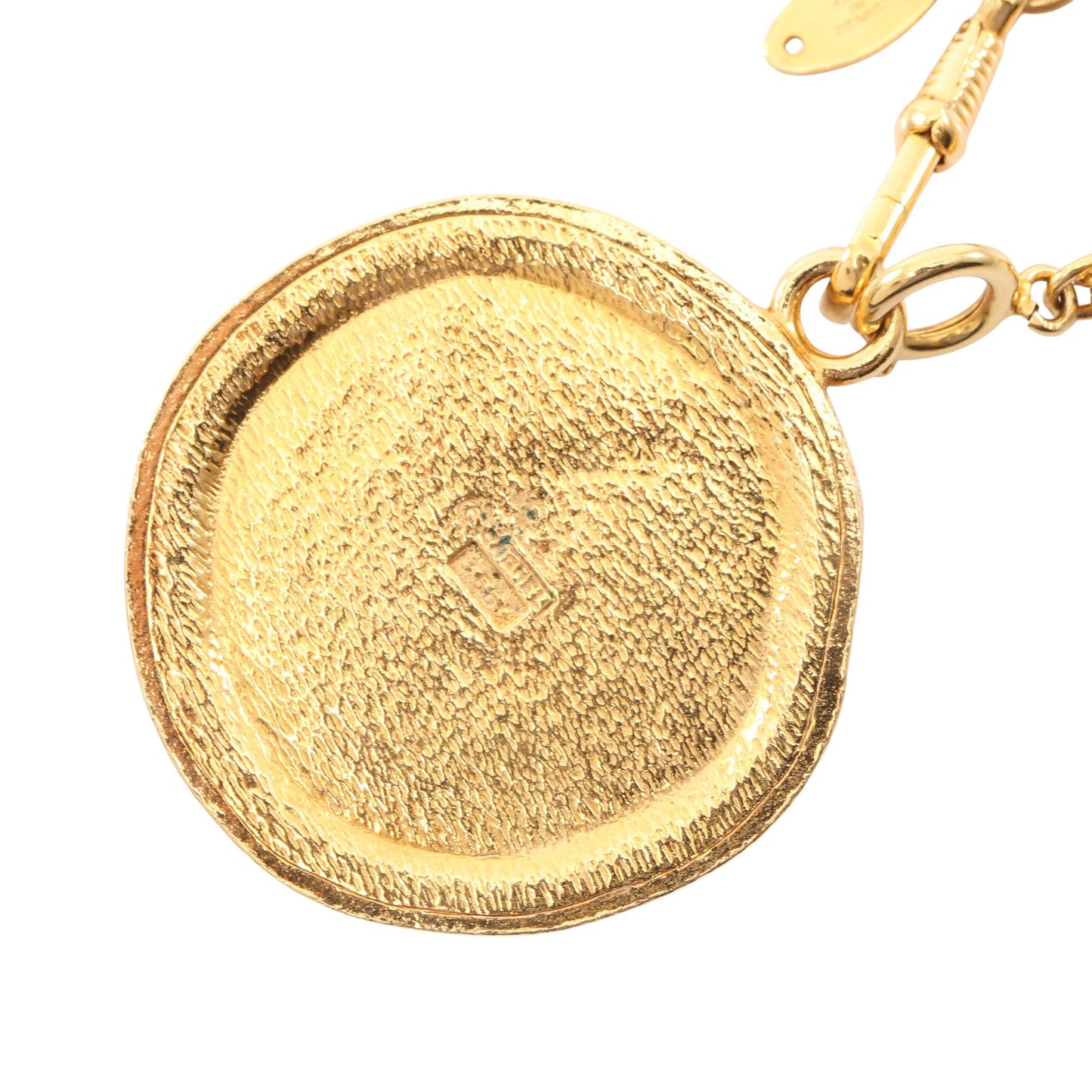 ケンタウロス ネックレス GP ラインストーン ゴールド クリア ヴィンテージ シャネル アクセサリー CHANEL