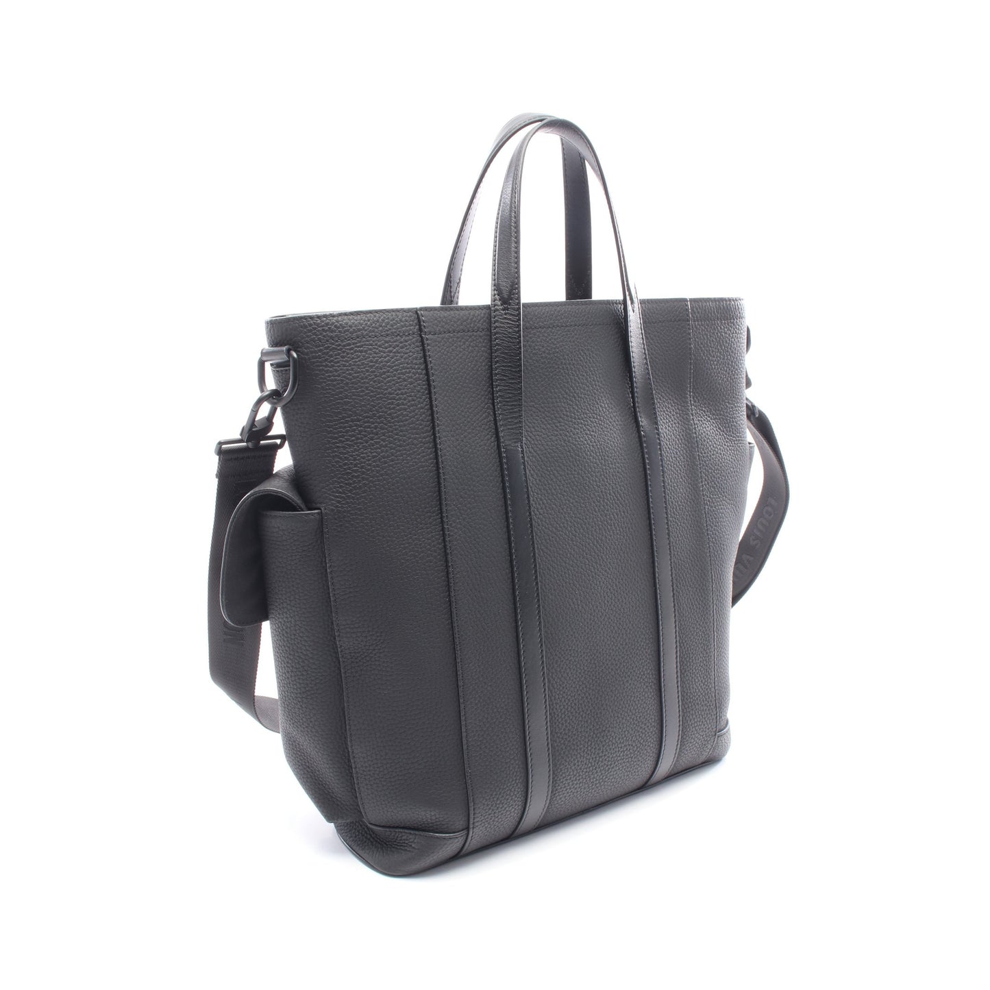 クリストファートート ハンドバッグ トートバッグ レザー ブラック 2WAY ルイヴィトン バッグ LOUIS VUITTON