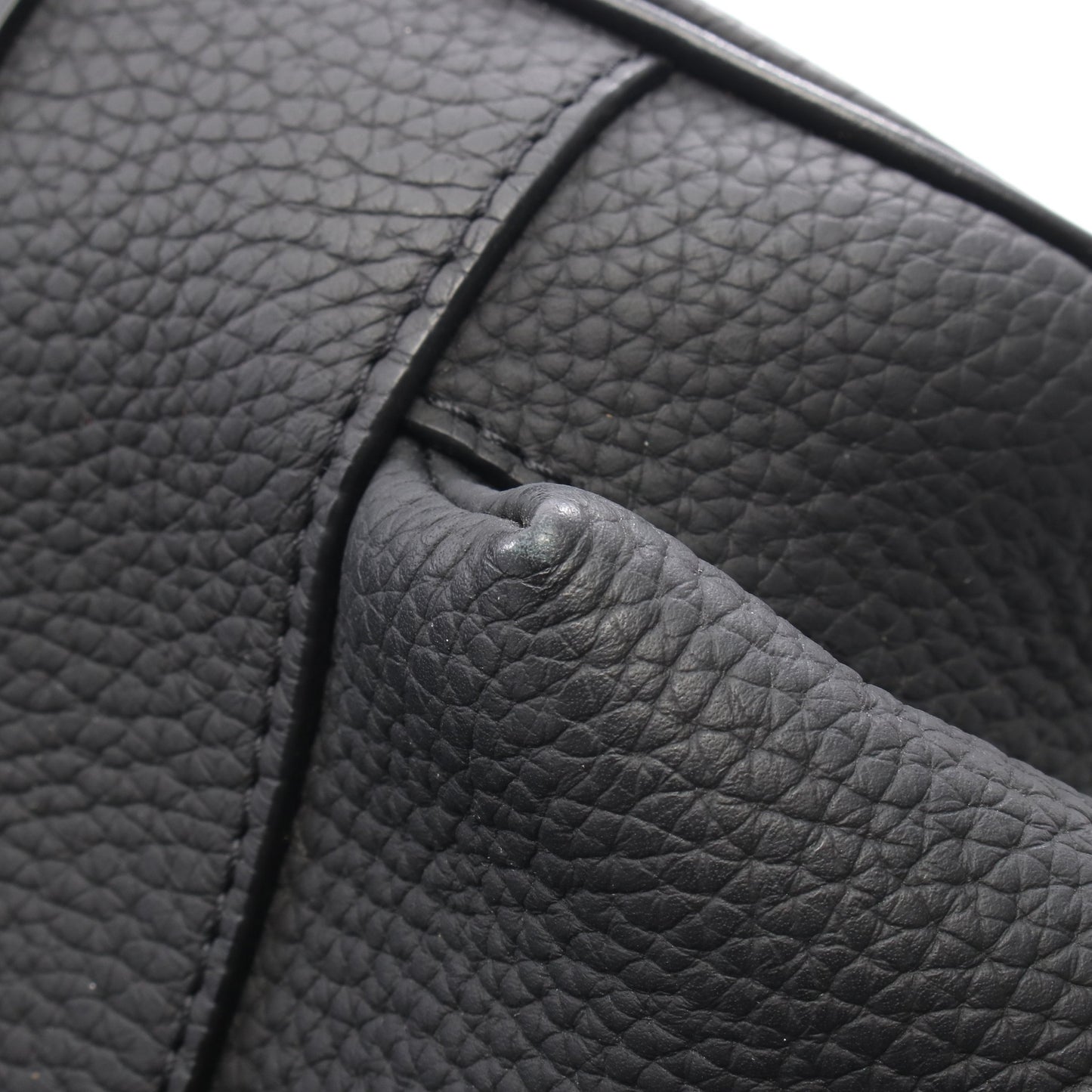 クリストファートート ハンドバッグ トートバッグ レザー ブラック 2WAY ルイヴィトン バッグ LOUIS VUITTON