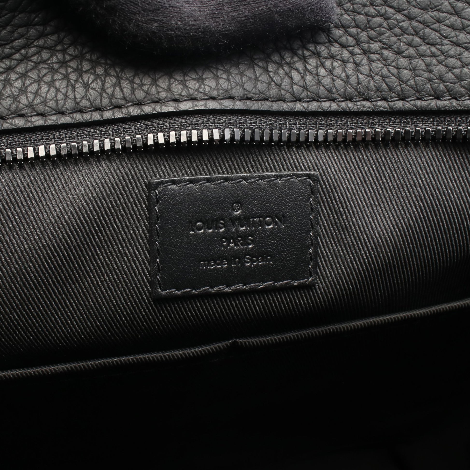 クリストファートート ハンドバッグ トートバッグ レザー ブラック 2WAY ルイヴィトン バッグ LOUIS VUITTON