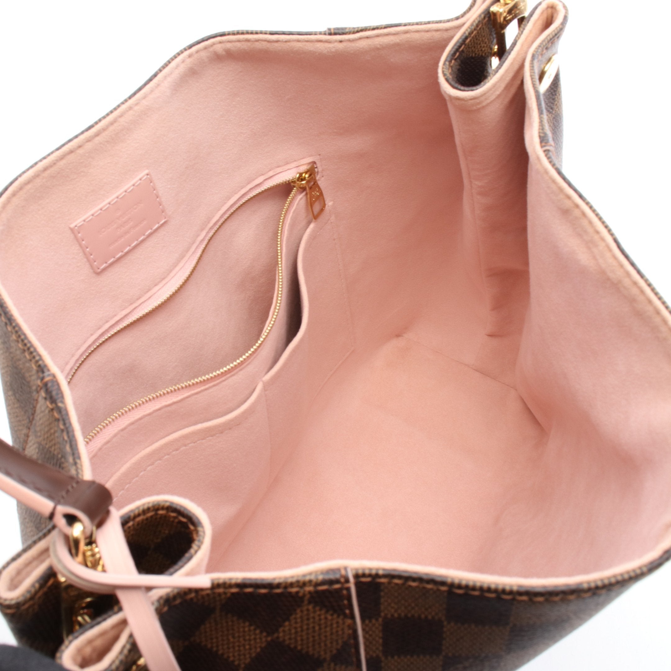 カイサ ホーボー ダミエエベヌ ローズバレリーヌ ワンショルダーバッグ