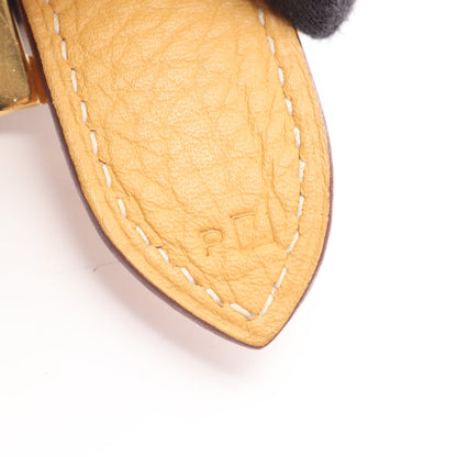 トリム35 ジョーヌ ワンショルダーバッグ トリヨンクレマンス イエロー ゴールド金具 □K刻印 エルメス バッグ HERMES