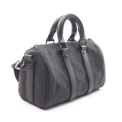 キーポル バンドリエール25 トリヨンモノグラム ノワール ハンドバッグ レザー ブラック 2WAY ルイヴィトン バッグ LOUIS VUITTON