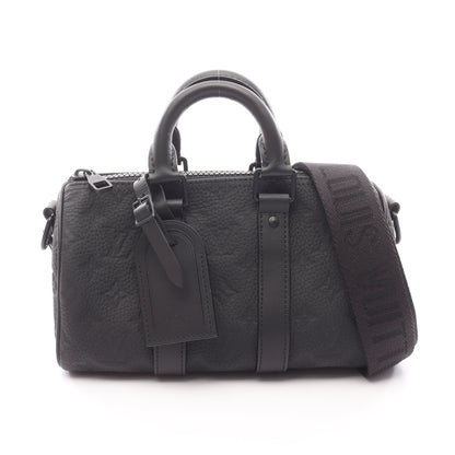キーポル バンドリエール25 トリヨンモノグラム ノワール ハンドバッグ レザー ブラック 2WAY ルイヴィトン バッグ LOUIS VUITTON