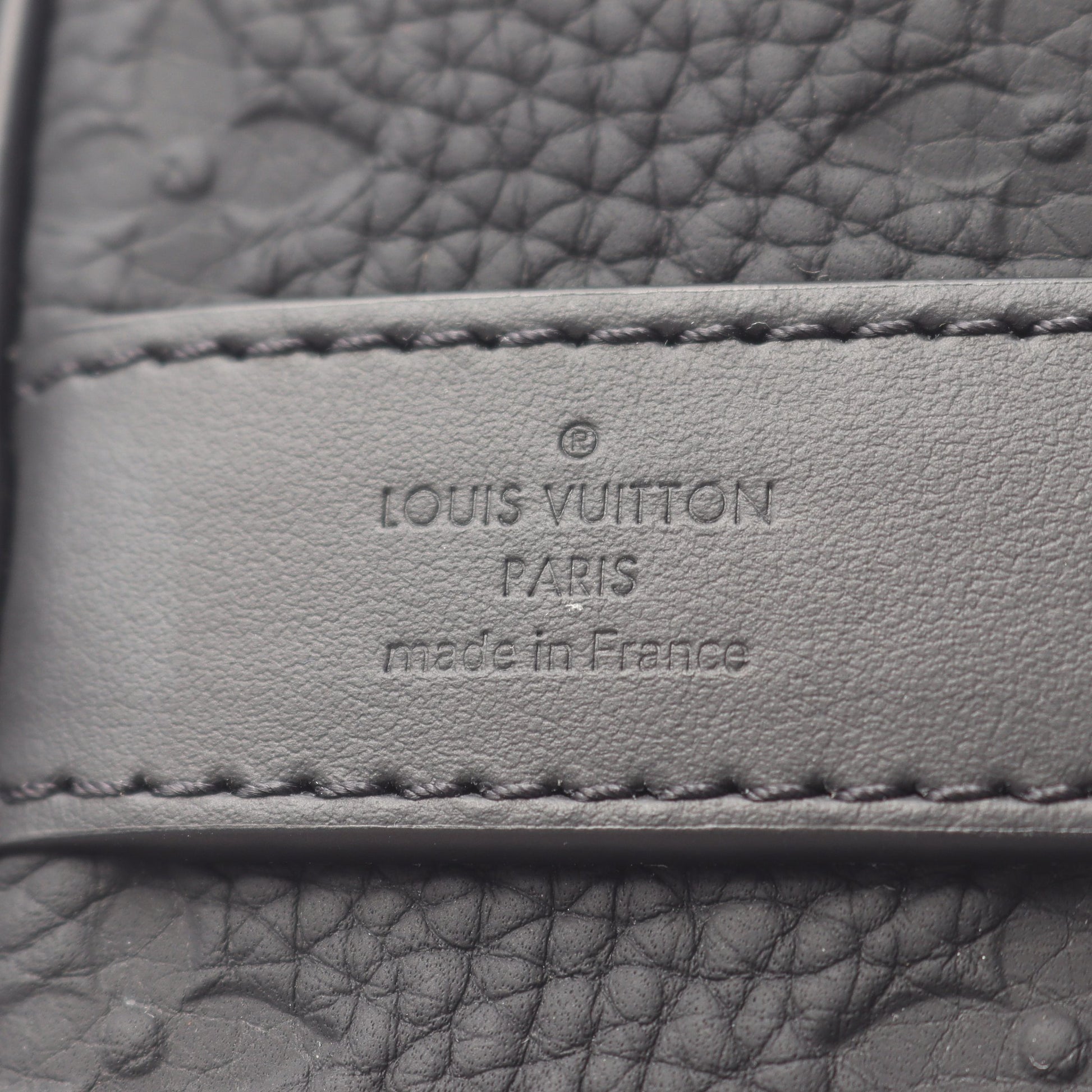 キーポル バンドリエール25 トリヨンモノグラム ノワール ハンドバッグ レザー ブラック 2WAY ルイヴィトン バッグ LOUIS VUITTON