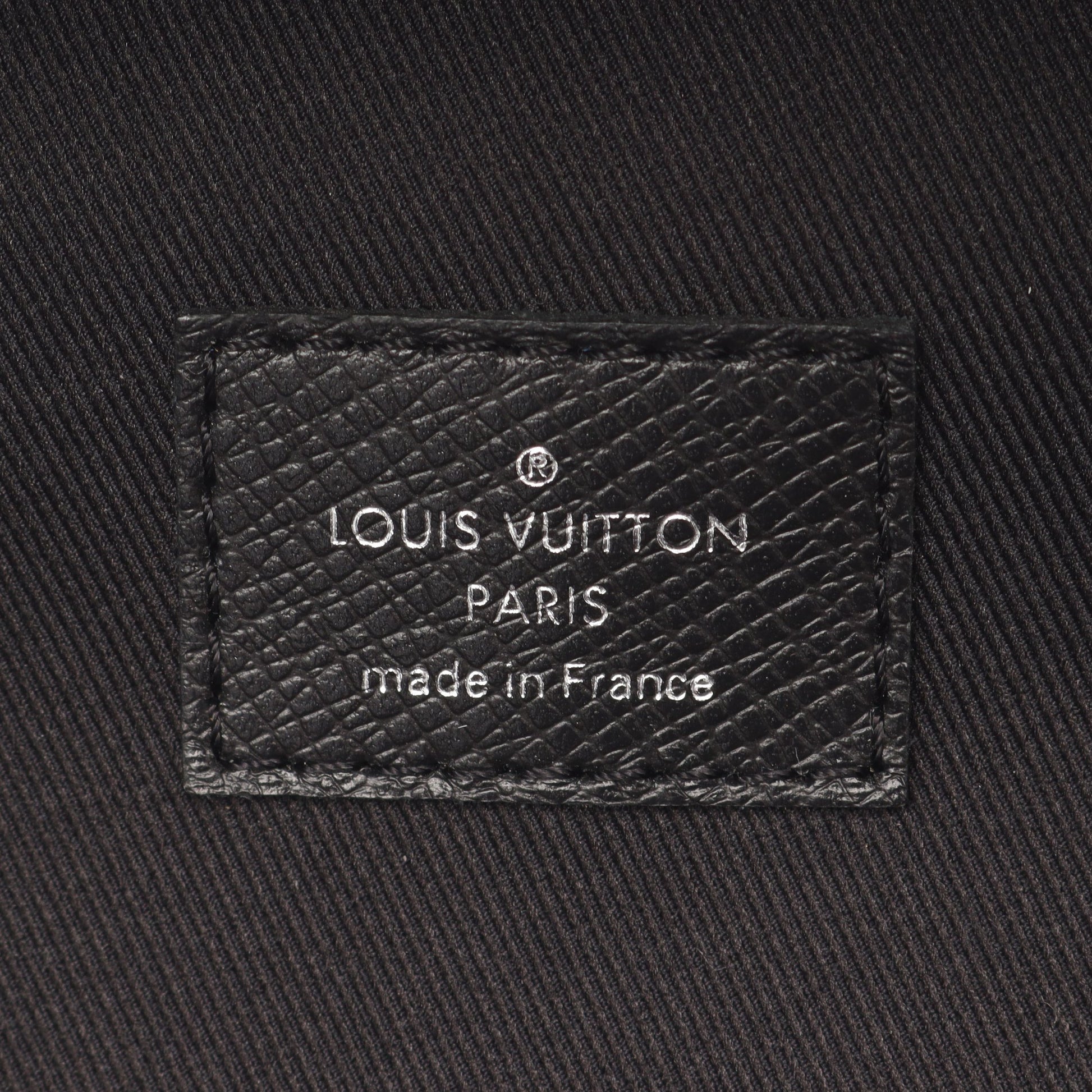 アレックス バックパック タイガ ノワール バックパック リュックサック レザー ブラック ルイヴィトン バッグ LOUIS VUITTON