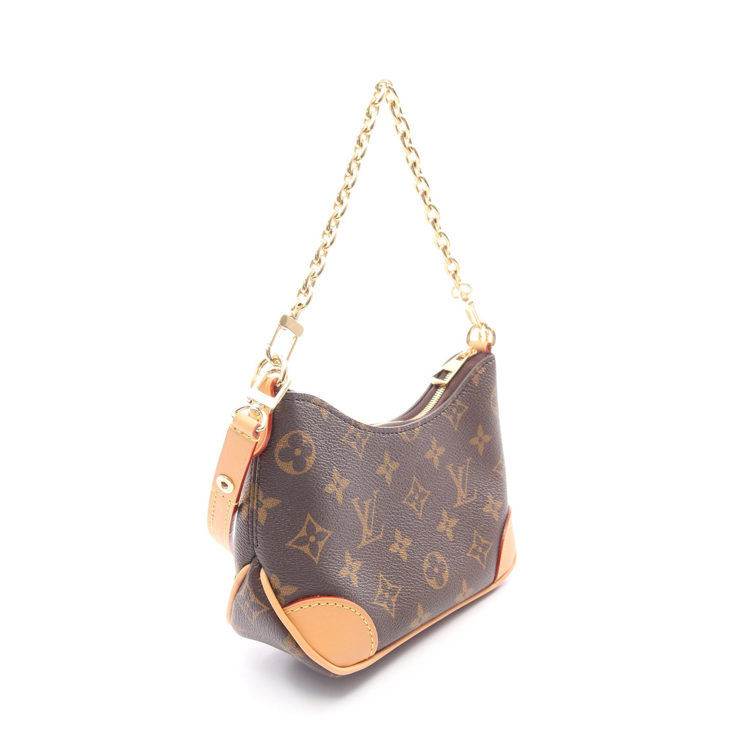 チェーンハンドバッグ PVC レザー ブラウン 2WAY ルイヴィトン バッグ LOUIS VUITTON