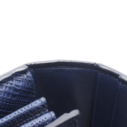 LINEN リネン 二つ折り長財布 レザー ネイビー ロエベ 財布・小物 LOEWE