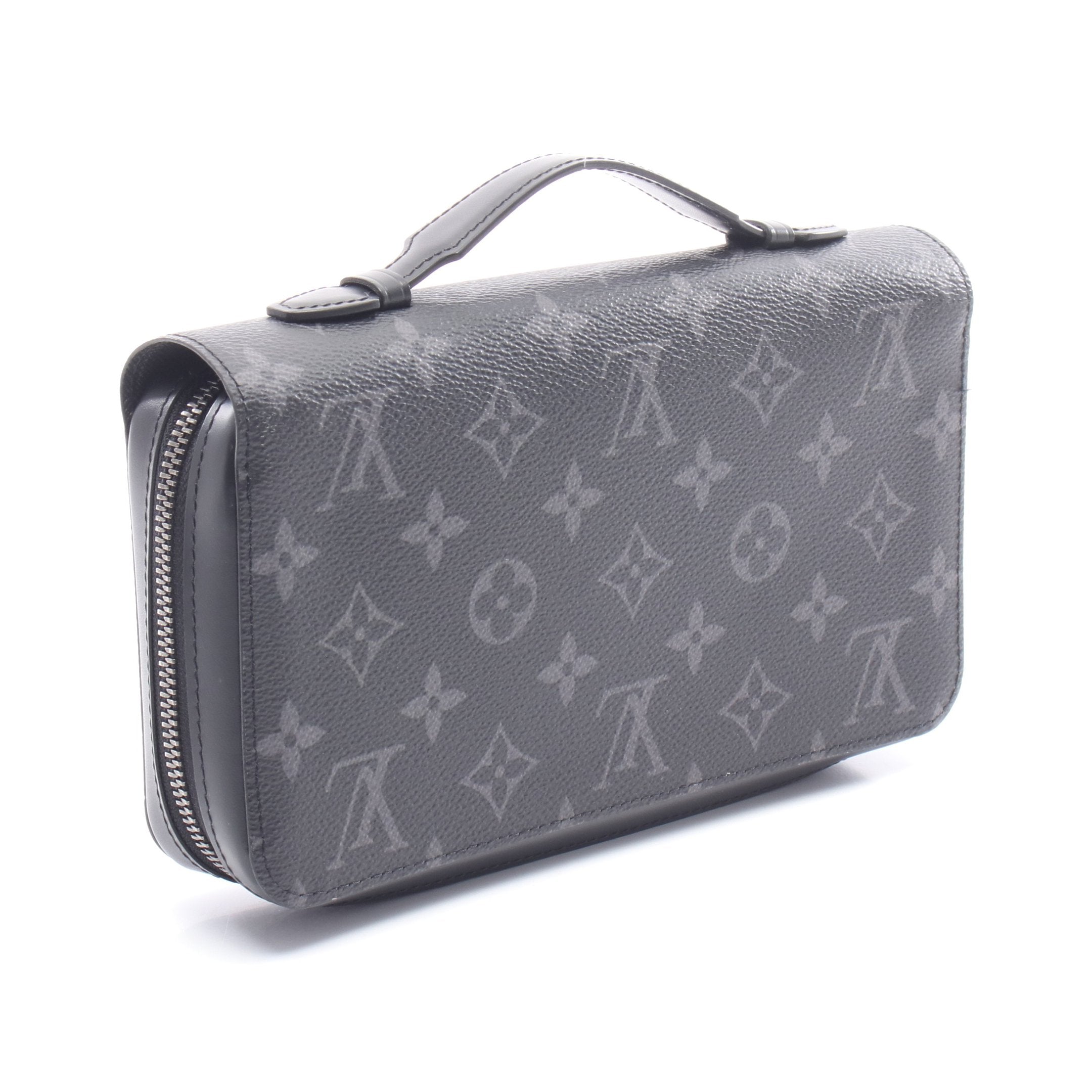 ジッピーXL モノグラムエクリプス ラウンドファスナー長財布 PVC