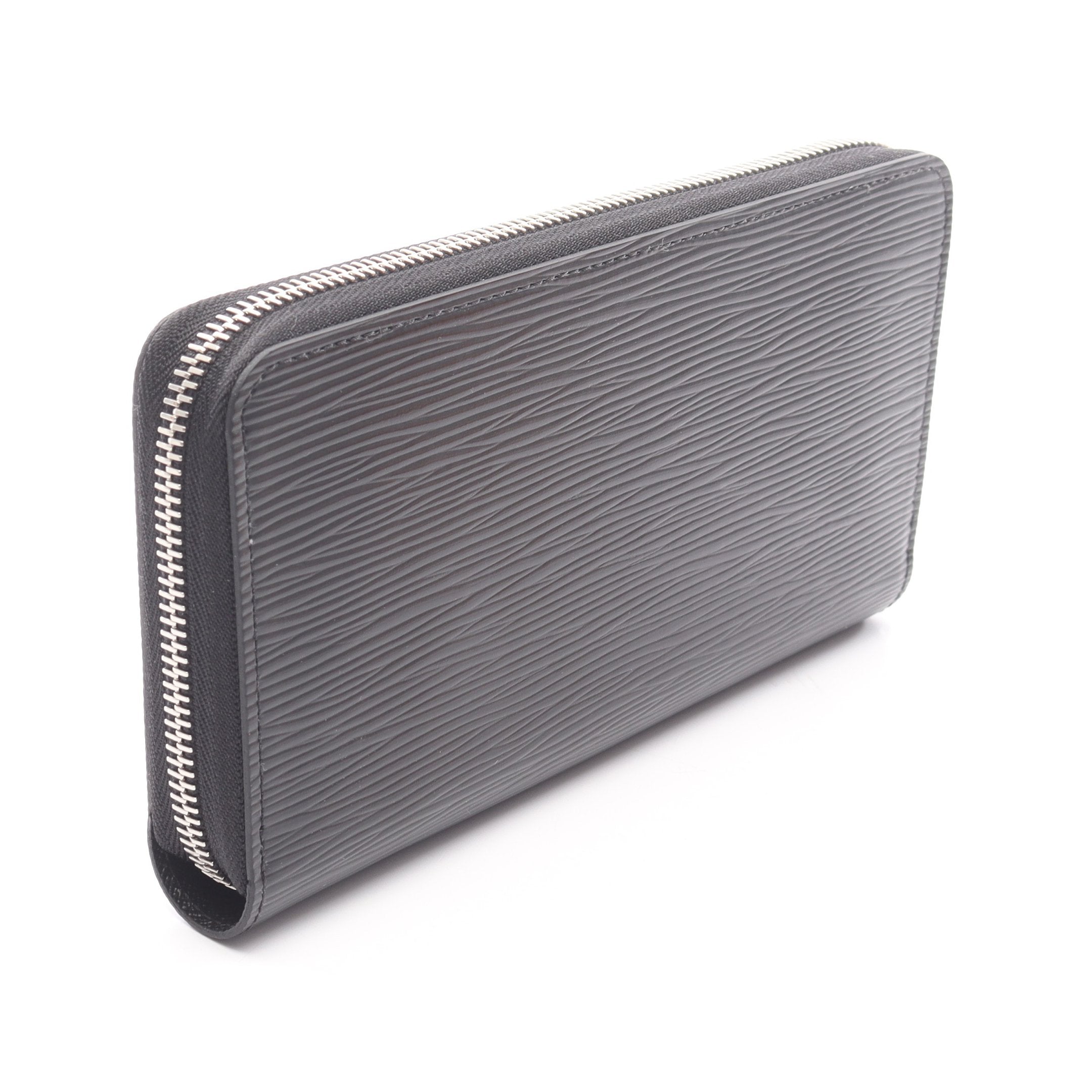 ジッピーウォレット エピ ノワール ラウンドファスナー長財布 レザー