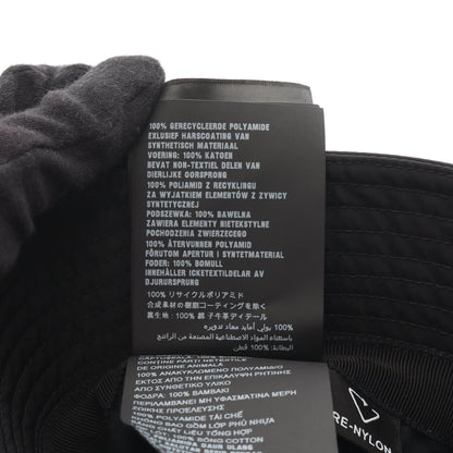 Re-Nylon トライアングルロゴ バケットハット 帽子 ナイロン ブラック プラダ 財布・小物 PRADA