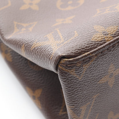 サンミシェル モノグラム エピ コクリコ ショルダーバッグ PVC レザー ブラウン レッド ルイヴィトン バッグ LOUIS VUITTON